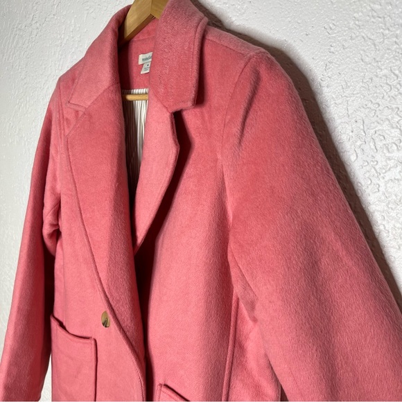 SUNDANCE Wool Blend Coat Pink Size Medium - Picture 4 of 15